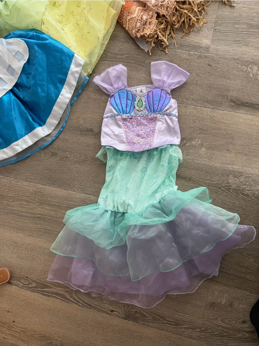 Authentic Disney brand Ariel princess dress costume